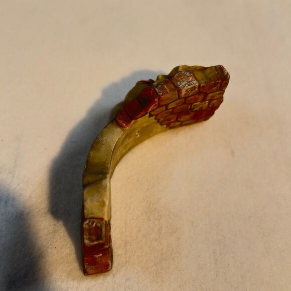 Grandeur Noel '01 Bethlehem Village Stone Wall Collector Ed. O'Well Porcelain - Picture 6 of 10